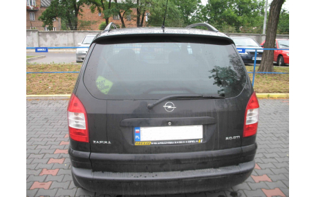 Спойлер Opel Zafira A