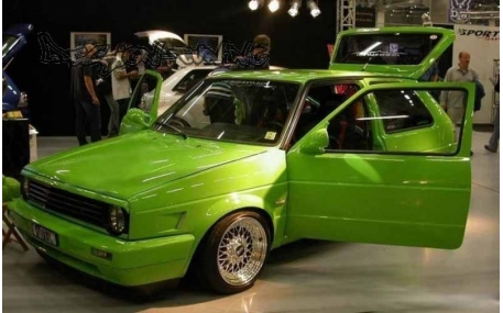 Ресницы Volkswagen Golf 2