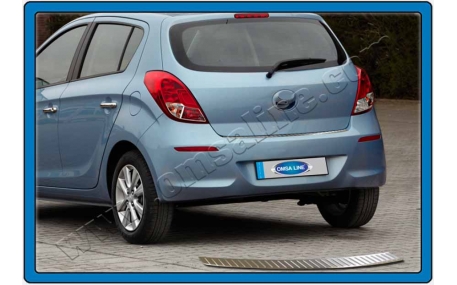 Накладка на задний бампер Hyundai I20