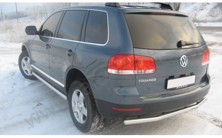 Защита задняя Volkswagen Touareg