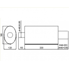 Глушитель универсальный NM-142/27L