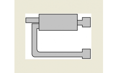 Глушитель универсальный NM-342/28