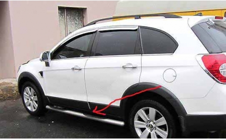 Подножки Chevrolet Captiva
