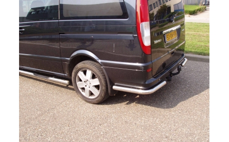 Защита задняя Mitsubishi Pajero Sport