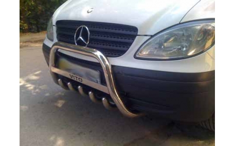 Защита передняя Mercedes Vito W639