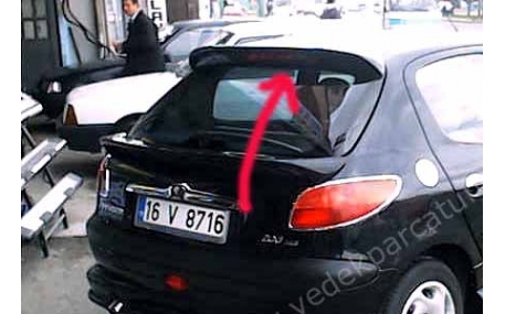 Спойлер Peugeot 206