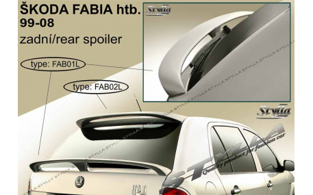 Спойлер Skoda Fabia