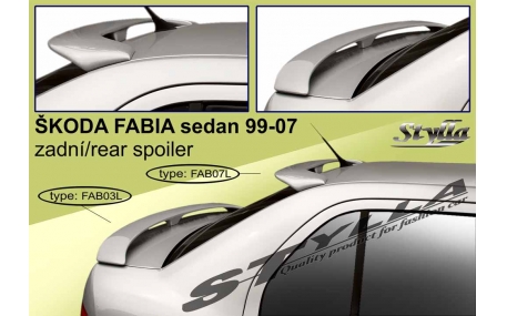 Спойлер Skoda Fabia