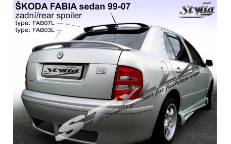 Спойлер Skoda Fabia