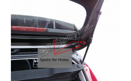 Спойлер Ford Fiesta MK7