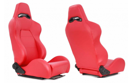 Сиденья MONZA DRAGO RED 