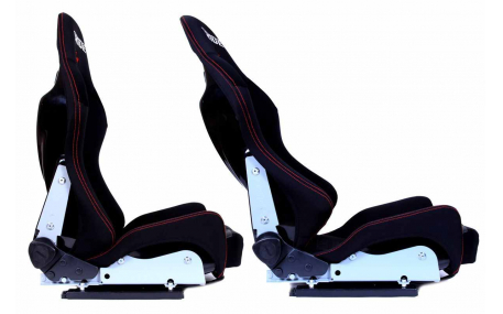 Сиденья LOW MAX K608 BLACK GREY