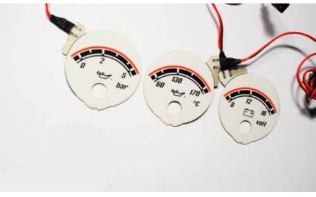 Шкалы приборов AUDI 80