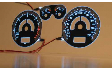 Шкалы приборов AUDI A4 B5