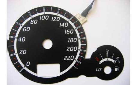 Шкалы приборов Opel Astra G