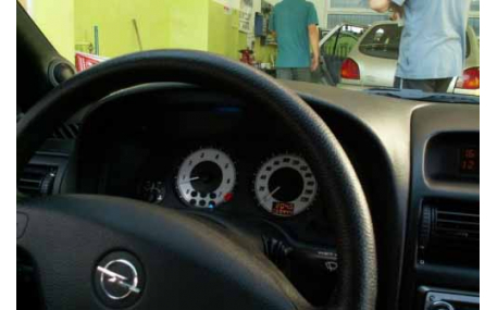 Шкалы приборов Opel Astra G