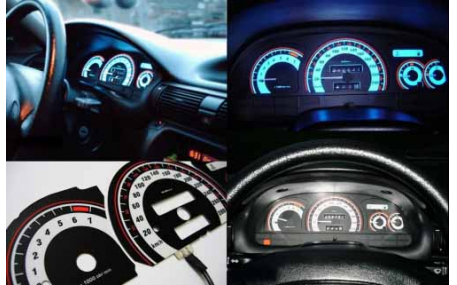 Шкалы приборов Opel Astra F