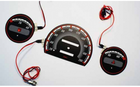 Шкалы приборов Opel Corsa B