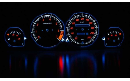 Шкалы приборов Opel Tigra