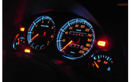 Шкалы приборов Opel Tigra
