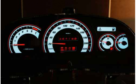 Шкалы приборов Opel Vectra A