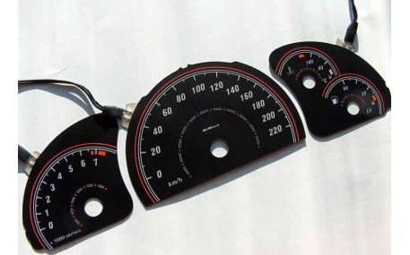 Шкалы приборов Opel Vectra B