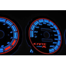 Шкалы приборов Honda Civic