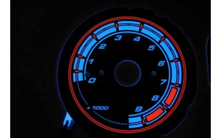 Шкалы приборов Honda Civic