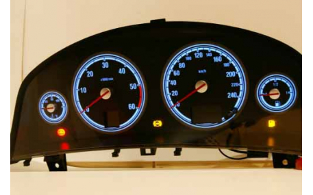 Шкалы приборов Opel Vectra C