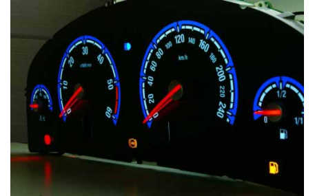 Шкалы приборов Opel Vectra C