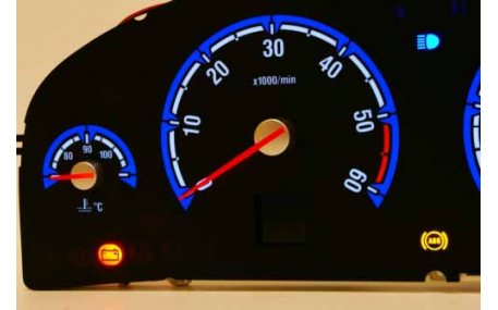 Шкалы приборов Opel Vectra C