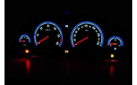 Шкалы приборов Opel Vectra C