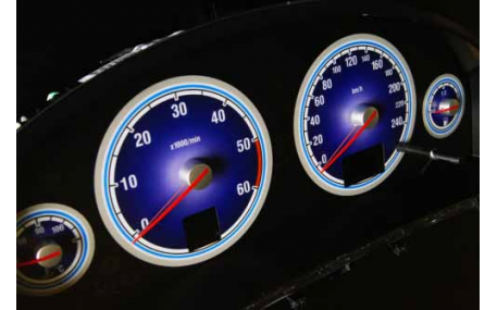 Шкалы приборов Opel Vectra C