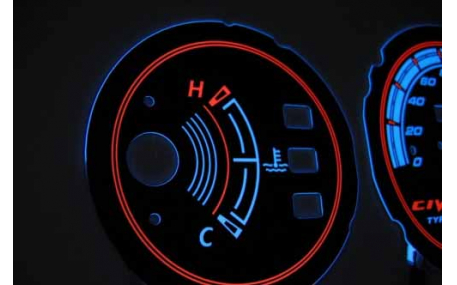 Шкалы приборов Honda Civic