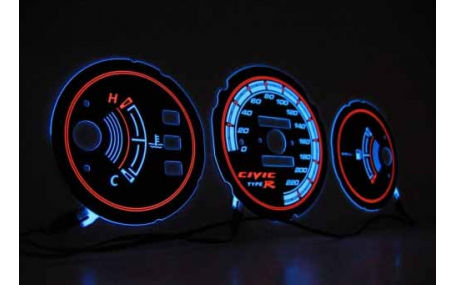 Шкалы приборов Honda Civic
