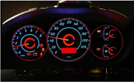 Шкалы приборов Honda Civic