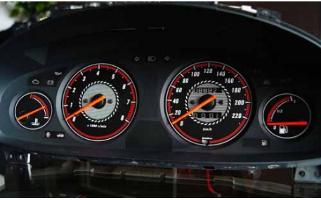 Шкалы приборов Honda Civic