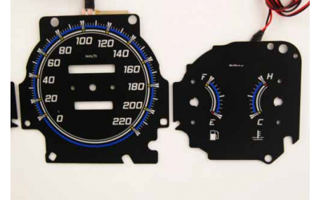 Шкалы приборов Honda Civic