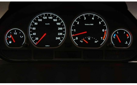 Шкалы приборов BMW E46