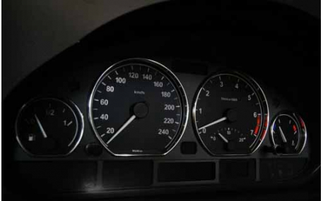Шкалы приборов BMW E46