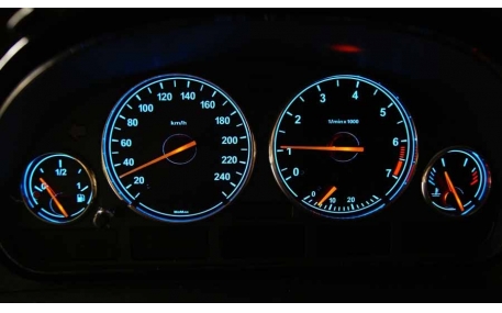 Шкалы приборов BMW X5 E53