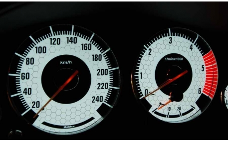 Шкалы приборов BMW X5 E53