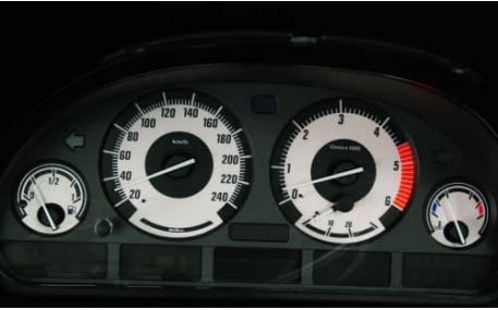 Шкалы приборов BMW X5 E53