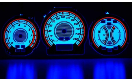 Шкалы приборов Honda Accord