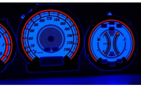 Шкалы приборов Honda Accord