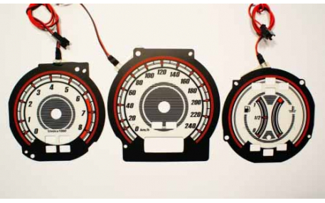 Шкалы приборов Honda Accord