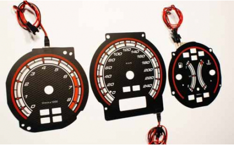 Шкалы приборов Honda Accord