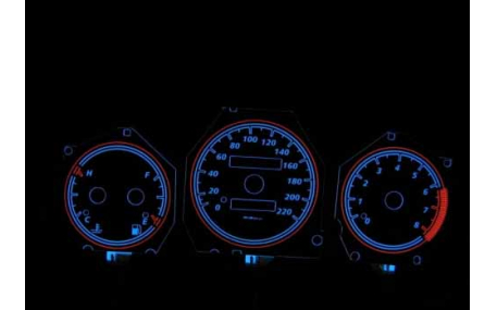 Шкалы приборов Daewoo Lanos