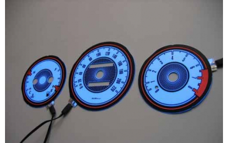 Шкалы приборов Daewoo Lanos