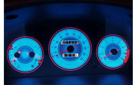 Шкалы приборов Daewoo Lanos